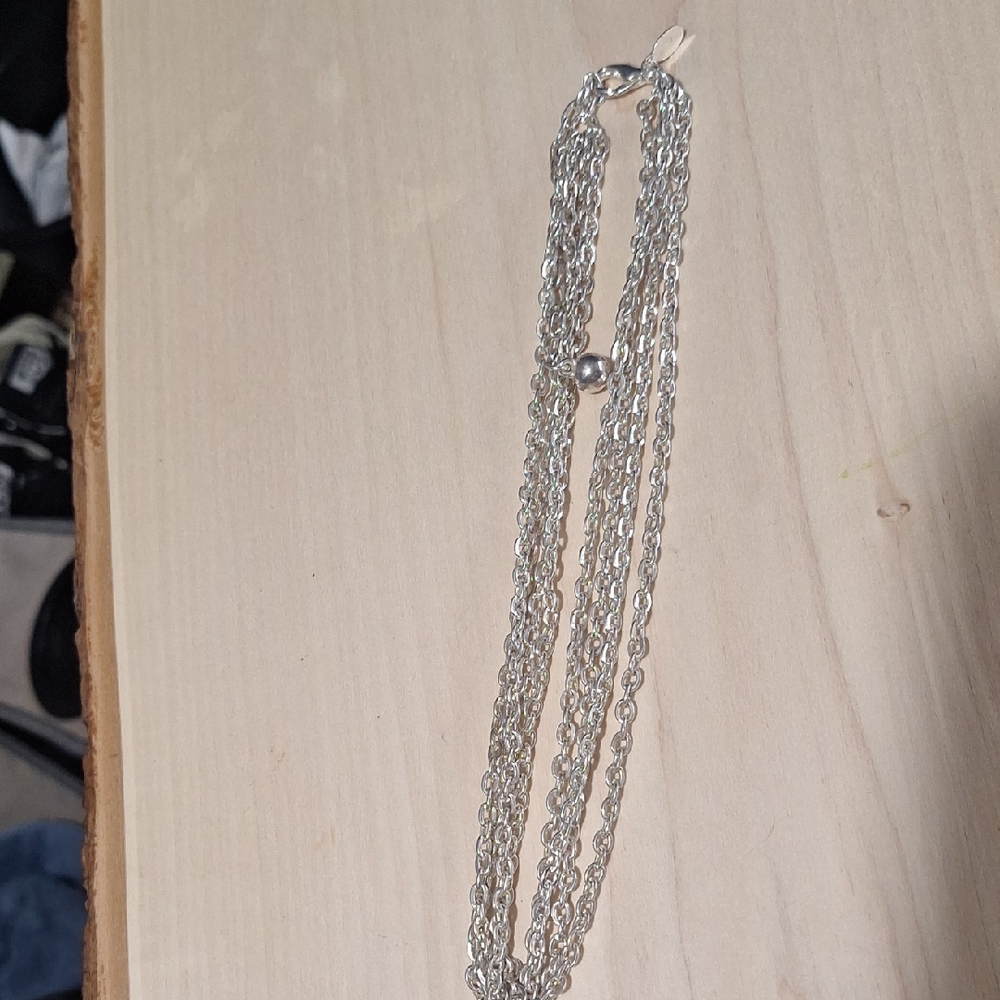 Elegant Silver Chain Necklace